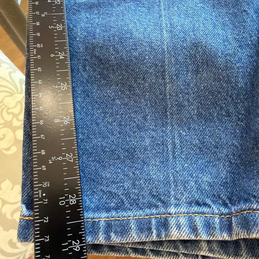 Levi's Jeans Men VTG 46x30 Blue 550 Relaxed Fit Tapered Leg Orange Tab Denim